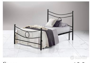 Letto in ferro battuton