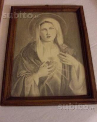 Antica madonna del sacro cuore