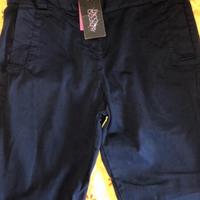 Pantalone blu donna