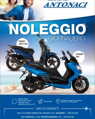 Peugeot 125 150 - Wottan 300 Noleggio giornaliero