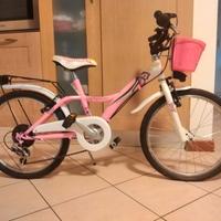 bicicletta taglia 20 per bambina 6/12 anni