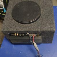 subwoofer auto con amplificatore 