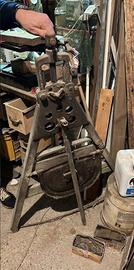 Cavalletto da idraulico in ferro