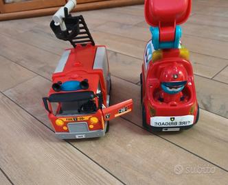 Set camion pompieri 