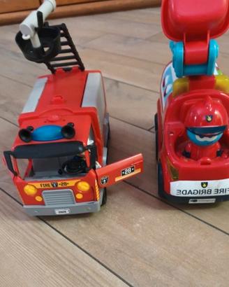 Set camion pompieri 