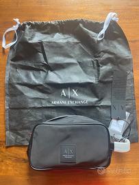 Armani Exchange-Beauty Case unisex-Black Edition