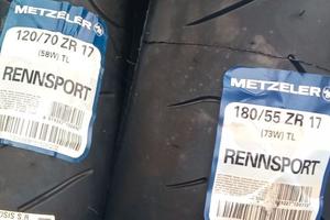 Gomme NUOVE Metzeler 120.70 180.55r17