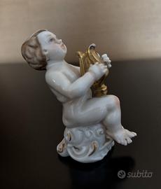 angioletto putto in porcellana di Capodimonte