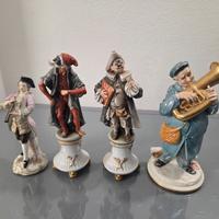Ceramica Capodimonte statuette n.4