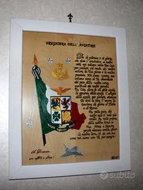 Quadro preghiera dell'aeronautica