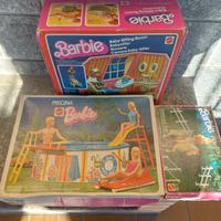 PLAYSET BARBIE VARI ANNI 70 80 