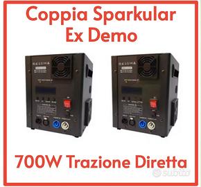 EX DEMO PROMO COPPIA SPARKULAR 700W FONTANE FREDDE