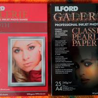 Carta fotogtafica inkjet ILFORD GALERIE