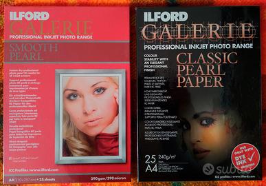 Carta fotogtafica inkjet ILFORD GALERIE