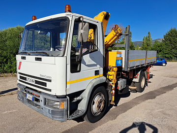 Iveco 120 e18 k ribaltabile e gru effer