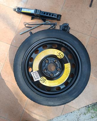 ruotino di scorta vw e audi 125 70 16