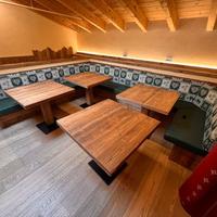 PANCA AD ANGOLO TIROLESE IN CIRMOLO