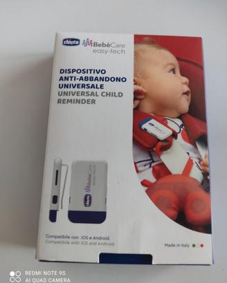 Dispositivo anti abbandono chicco