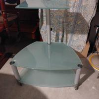 carrello porta televisore e stereo