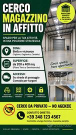 Capannone magazzino