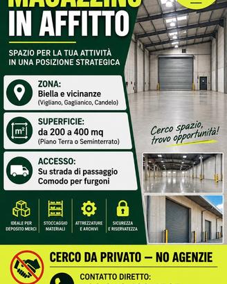 Capannone magazzino