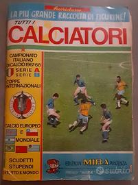 ALBUM DI FIGURINE - ED. MIRA - CALCIATORI 1967-68