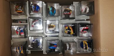 I CASCHI DEI PIU GRANDI PILOTI DI SEMPRE