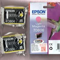 Cartucce  giallo e magenta Epson Colibri Claria