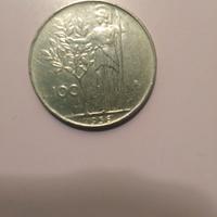 100 lire anno 1956  