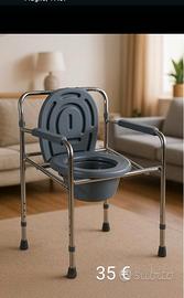 Sedia wc per disabili o anziani