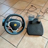 Volante e pedaliera per PC THRUSTMASTER