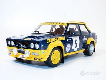 Modello auto fiat 131 rally no burago