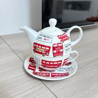 Teiera con tazza londinese