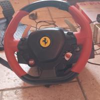 Volante e pedaliera Ferrari Xbox