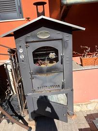 forno rosso fuoco