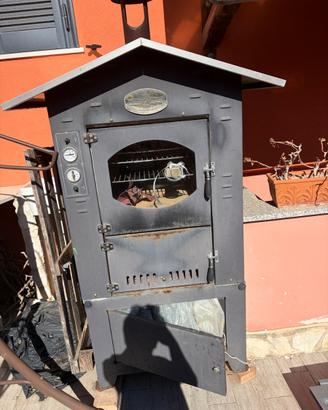 forno rosso fuoco