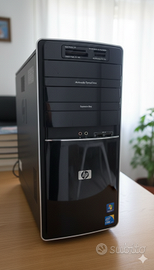 PC HP pavillon fisso con SSD intel I5 velocissimo