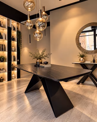 Tavolo allungabile in vetroceramica a Pavia
