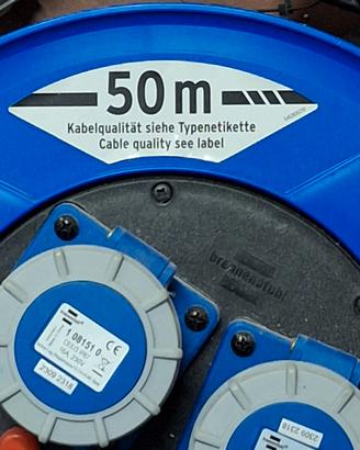 tamburo avvolgicavo  elettrico