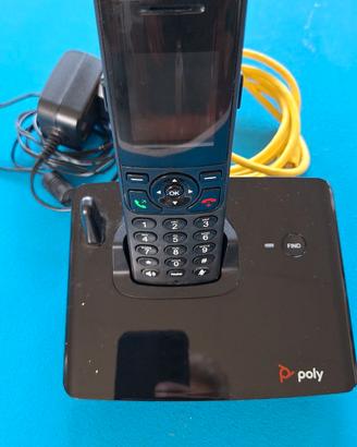 Poly VVX D230 cordless voip IP dect