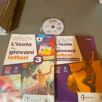 Libro italiano l isola dei giovani lettori 3 + CD