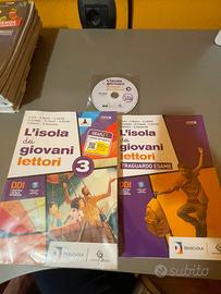 Libro italiano l isola dei giovani lettori 3 + CD
