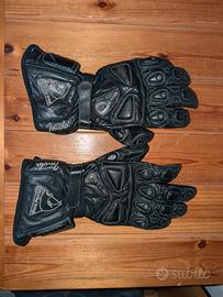 guanti da moto in pelle Black Panther Imola L 