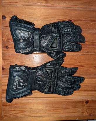 guanti da moto in pelle Black Panther Imola L 