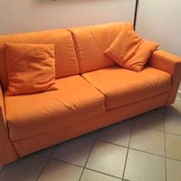 Divano letto 3 posti senza materasso dim. 190x90