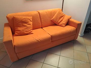 Divano letto 3 posti senza materasso dim. 190x90