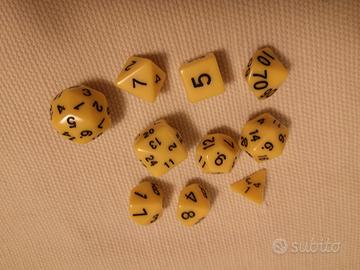 DADI DUNGEONS & DRAGON e DADI CLASSICI
