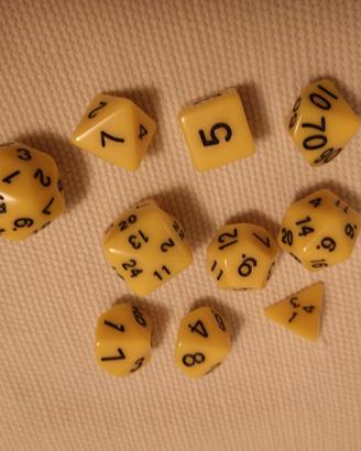 DADI DUNGEONS & DRAGON e DADI CLASSICI