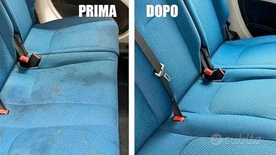 Lavaggio interni auto