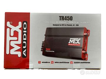 Amplificatore MTX TR450 300W 4 Canali 4x75W 300W